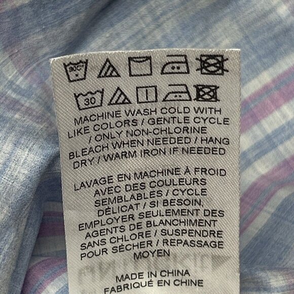 UNTUCKit Lombardy Shirt Mens 2XL Multicolor Plaid Long Sleeve Button Up New - Picture 13 of 13